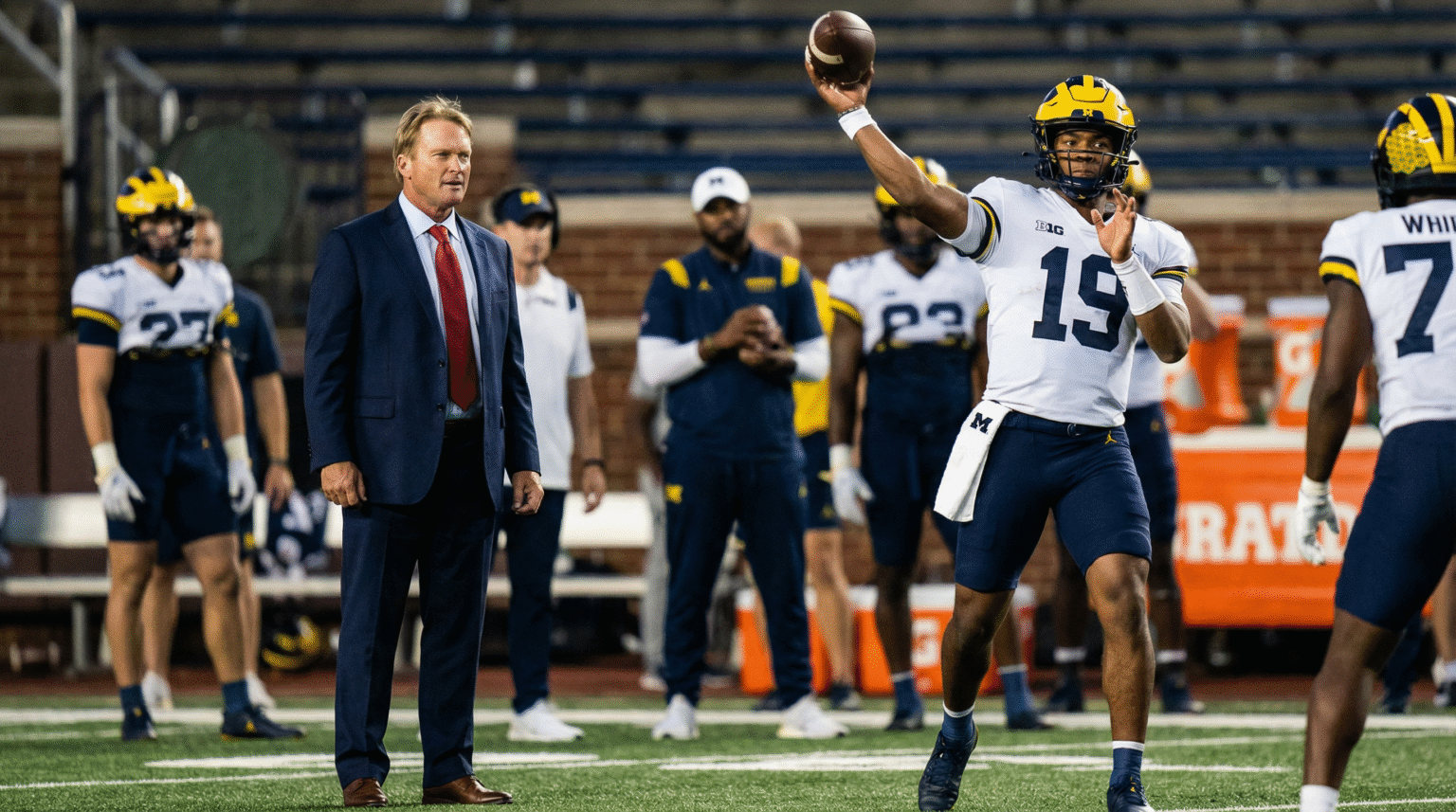 jon gruden saw michigan football practice bryce underwood. Why Everyone’s Talking About It jon gruden saw michigan football practice bryce underwood.