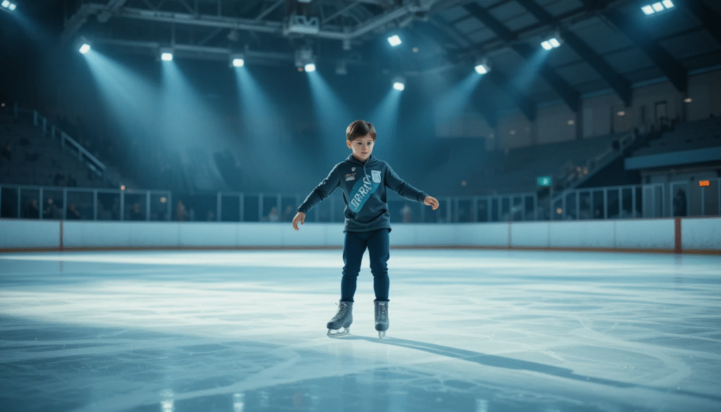 why does ksayim hsiung want to be an ice skater